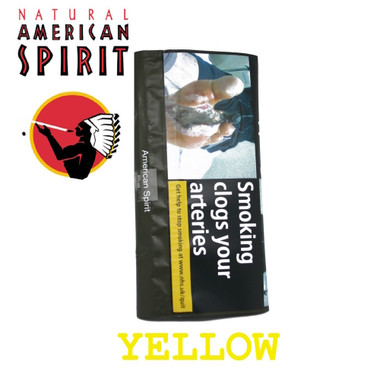 American Spirit Yellow rolling tobacco, is a natural tobacco, with no stems, no preservatives or any additives, American Spirit is 100% whole tobacco leaf.