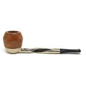 Falcon - Gold Plated Shillelagh Pipe Set with 2 x Hunter Bowls