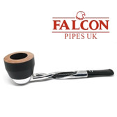Falcon - Shillelagh (Polished/Black) with Black Dover  Bowl 