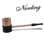 Erik Nørding - Sailor Pipe - Aluminium Briar Lined - Copper