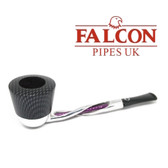 Falcon - Shillelagh (Polished/ Purple ) with Carbon Fibre Purple Algiers Bowl 