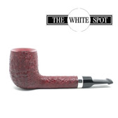 Alfred Dunhill - Ruby Bark - 4 111 - Group 4 - Lovat - White Spot - Silver Band