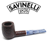 Savinelli - Oceano Rustic - 106 - Straight Billiard - 6mm Filter