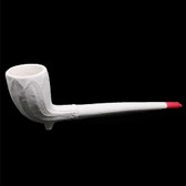 Bewdley English Made Clay Pipe - Lined