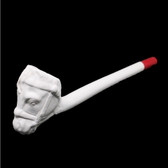 Bewdley English Made Clay Pipe - Horse Head 2
