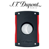 S.T. Dupont - Maxijet - Cigar Cutter - Black & Red