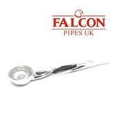 Falcon - Shillelagh (Polished/ Black with White Stem)