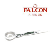 Falcon - Shillelagh (Polished/ Dark Green with White Stem)