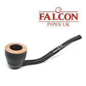 Falcon - Limited Edition Deluxe Pipe Bent  with 2 x Bowls