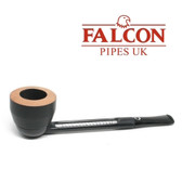 Falcon - Limited Edition Ebony Pipe  with 2 x Bowls