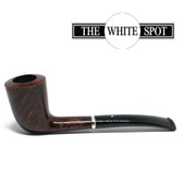 Alfred Dunhill - Amber Root  - Group 3 - Quaint - Silver Band - White Spot