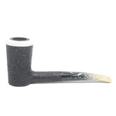Northern Briars -  Rox Cut Regal (Black) - "Guiness Pipe" Meerschaum Top