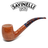 Savinelli -  Fantasia Smooth Natural Pipe - 606 - 6mm Filter