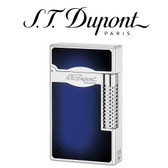 S.T. Dupont - Le Grand - Lighter - Dual Flame Soft & Jet - Sunburst blue 