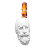 Levent -  Meerschaum  - Shakespeare - Hand Carved Pipe 