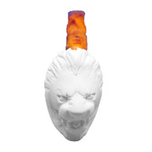 Levent -  Meerschaum  - Lion - Hand Carved Pipe 