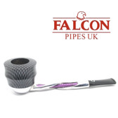 Falcon - Shillelagh (Polished/ Purple ) with Carbon Fibre Purple Plymouth Bowl 