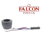 Falcon - Shillelagh (Polished/ Purple ) with Carbon Fibre Purple Dover Bowl 