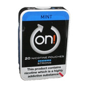 On! - Mint Strong - Tobacco Free Chew Bags - 8mg