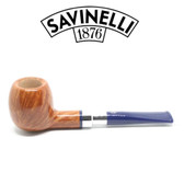 Savinelli - Eleganza 207 - Smooth Natural  - 6mm Filter Pipe