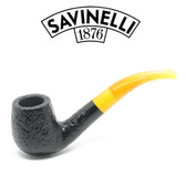 Savinelli - Cocktail 601 - Yellow Stem  - 9mm Filter Pipe