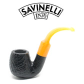 Savinelli - Cocktail 614 - Yellow Stem  - 9mm Filter Pipe