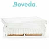 Boveda - Small Acrylic Humidor - Includes 2 x 69% Boveda Humidification Controls