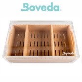 Boveda - Large Acrylic Humidor - Includes 3 x 69% Boveda Humidification Controls