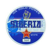 Siberia - -80 Degrees Xtremely Blue White Dry Tight - Tobacco Chew Bags - 43mg (Extra Strong)