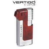 Vertigo - Governor - Pipe Lighter with Tamper - Brown & Chrome