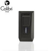 Colibri - Slide - Double Jet Lighter With Cigar Punch - Matte Black 