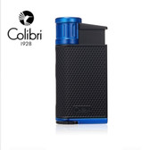 Colibri - Evo - Single Angled Jet Flame Lighter - Black & Blue