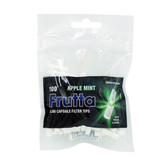 Frutta - Apple Mint Capsule Crushball Slim Filter Tips  - 100 Filters Per Bag