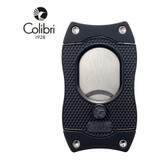 Colibri - Monza Serrated S Cut Cigar Cutter - 66 Ring Gauge - Black
