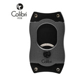 Colibri -  S Cut Cigar Cutter  - 66 Ring Gauge - Gunmetal with Black Blades