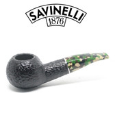 Savinelli - Camouflage Rusticated Black - 320 Pipe - 9mm Filter