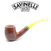 Savinelli - Lime Smooth Light Brown - 606 Pipe - 9mm Filter
