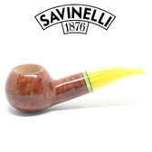 Savinelli - Lime Smooth Light Brown - 321 Pipe - 9mm Filter