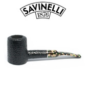 Savinelli - Camouflage Rusticated Black - 310 Pipe - 9mm Filter
