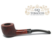 GQ Tobaccos - Merlot Briar - Semi Bent Pot (1) Pipe