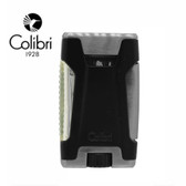 Colibri - Rebel - Double Jet Flame Lighter - Black & Chrome