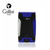 Colibri - Rebel - Double Jet Flame Lighter - Black & Blue