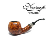 Neerup - Classic  Series -  Gr 4 Bent Apple Pipe  (Smooth)