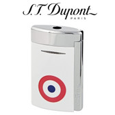 S.T. Dupont - MiniJet - Single Jet Torch Lighter - White Rosette