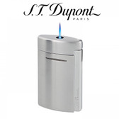 S.T. Dupont - MiniJet - Single Jet Torch Lighter - Brushed Chrome