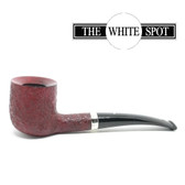 Alfred Dunhill - Ruby Bark - 5 406  - Group 4 - Pot - White Spot - Silver Band