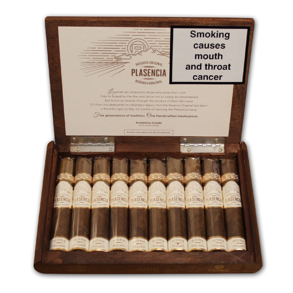 Plasencia - Reserva Original - Robusto - Box of 10 Cigars - GQ