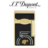 ST Dupont - Cohiba 55th Anniversary Collection - Le Grand - Soft & Jet Flame Black & Gold Lighter