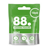 88 Vape - Mint Nicotine Pouches  - Tobacco Free Chew Bags - 6mg
