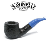 Savinelli - Mini Rustic Blue Stem 601 - 6mm Filter
